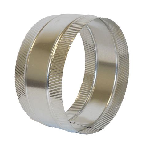 14 in flexible duct and sheet metal connector splice collar|FDSC.